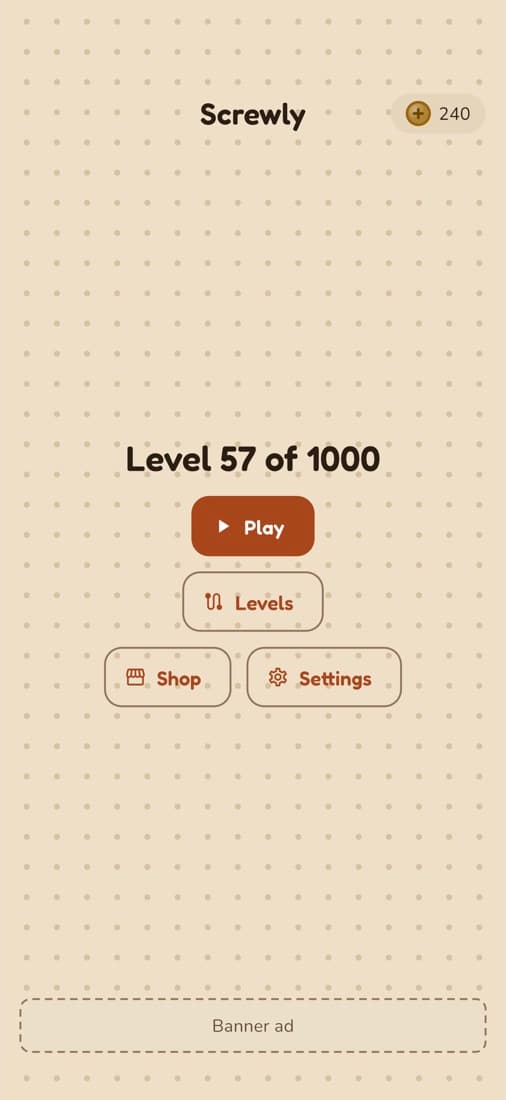 Home screen